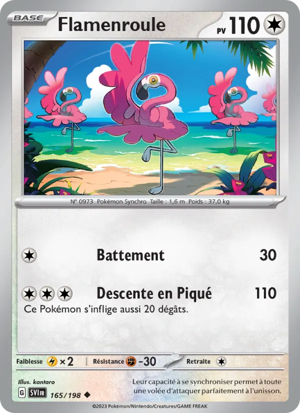 Flamenroule 165/198 — EV01 – Écarlate et Violet