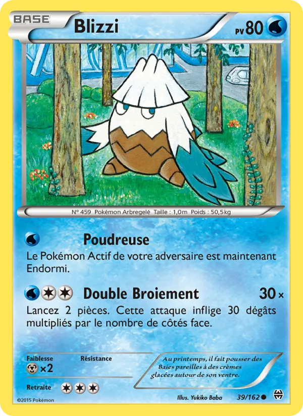 Blizzi 39/162 — XY8 – Impulsion Turbo