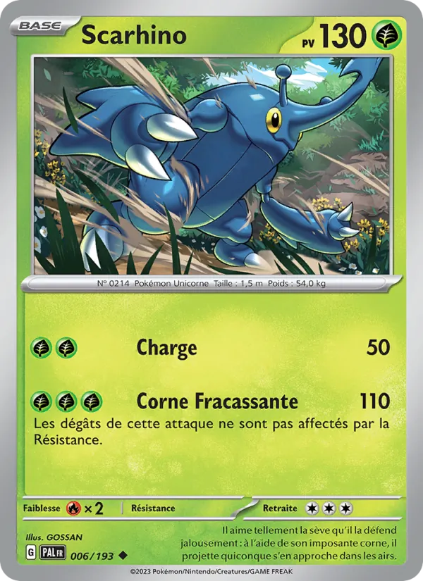 Scarhino 6/193 — EV02 – Évolutions à Paldea