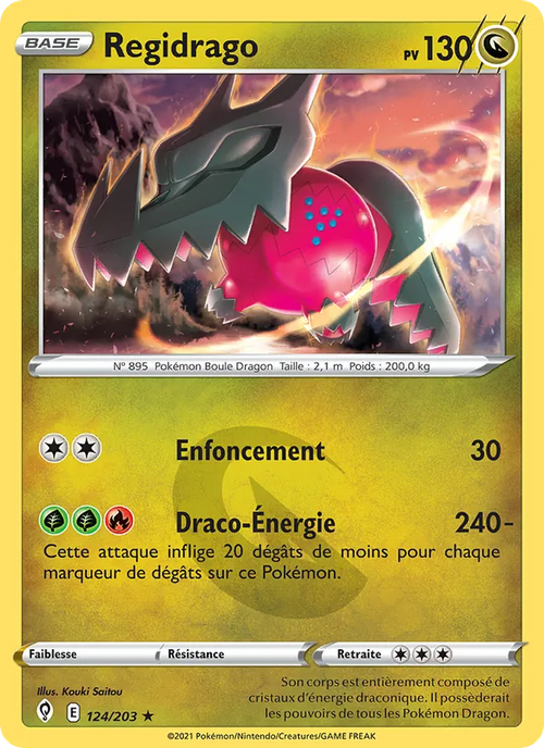 Regidrago 124/203 — EB07 - Evolution Céleste