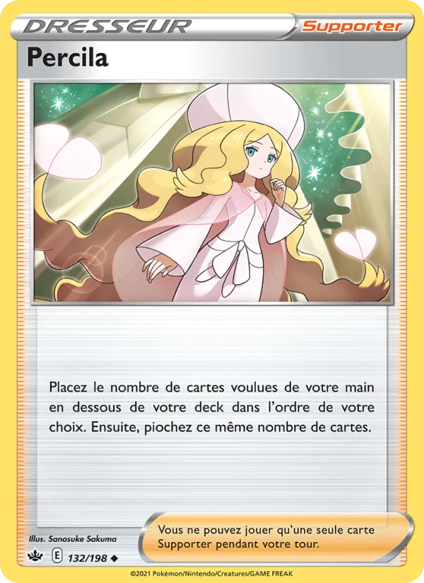 Percila 132/198 — EB06 – Règne de Glace