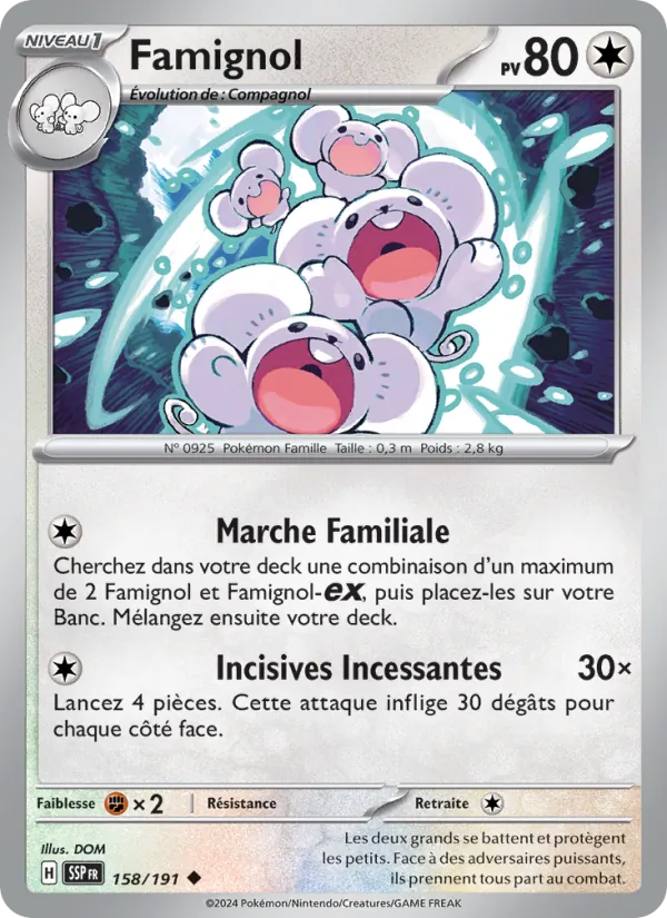 Famignol 158/191 — EV08 – Étincelles Déferlantes