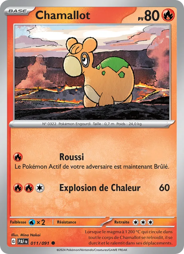 Chamallot 11/91 — EV04.5 – Destinées de Paldea
