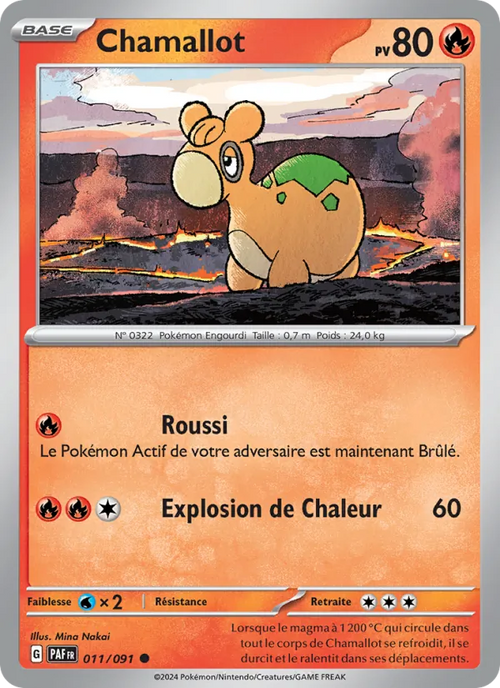 Chamallot 11/91 — EV04.5 – Destinées de Paldea