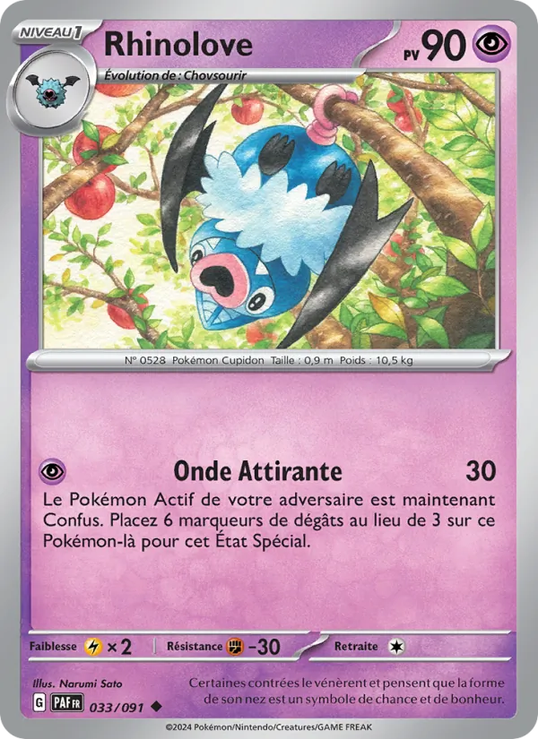 Rhinolove 33/91 — EV04.5 – Destinées de Paldea