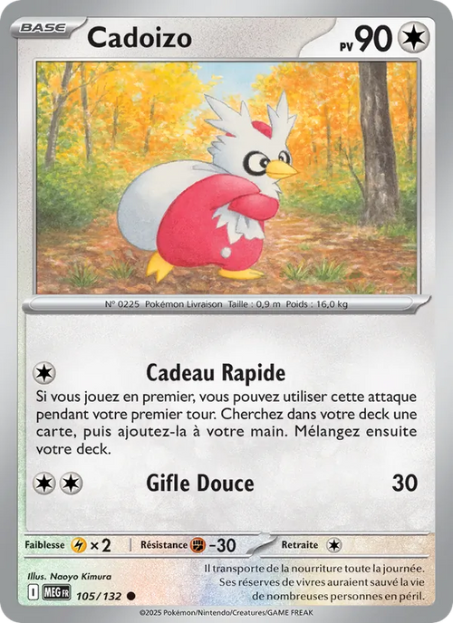 Cadoizo 105/132 — ME01 — Méga-Évolution