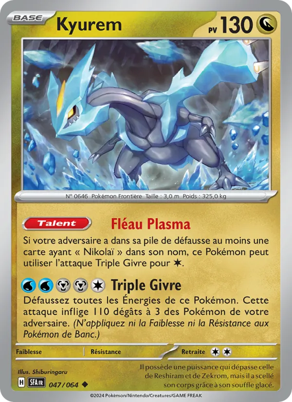 Kyurem 47/64 — EV06.5 – Fable Nébuleuse
