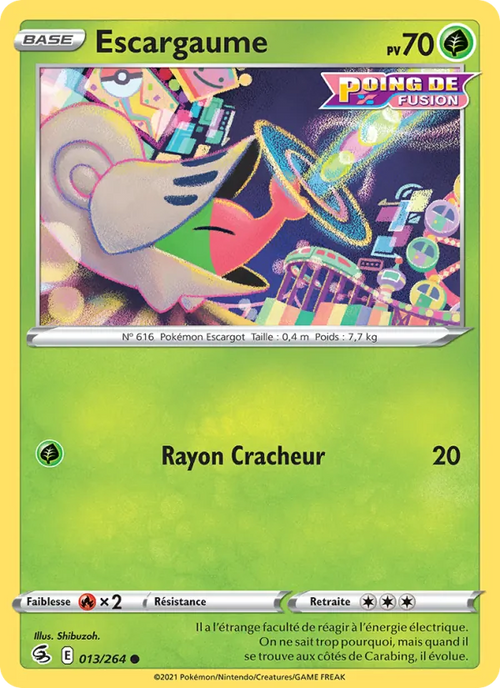Escargaume 13/264 — EB08 - Poing de Fusion