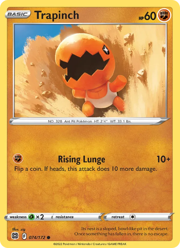 Kraknoix 74/172 — SWSH9 – Brilliant Stars