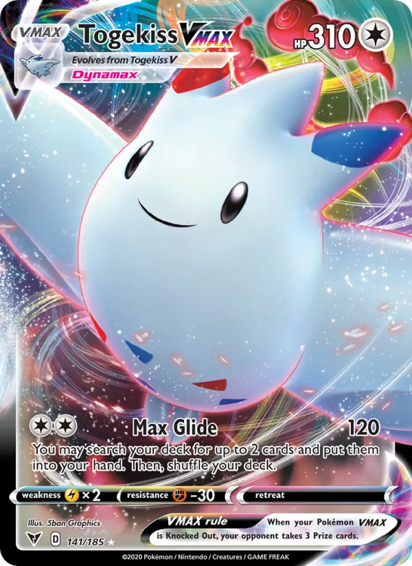 Togekiss VMAX 141/185 — SWSH4 – Vivid Voltage