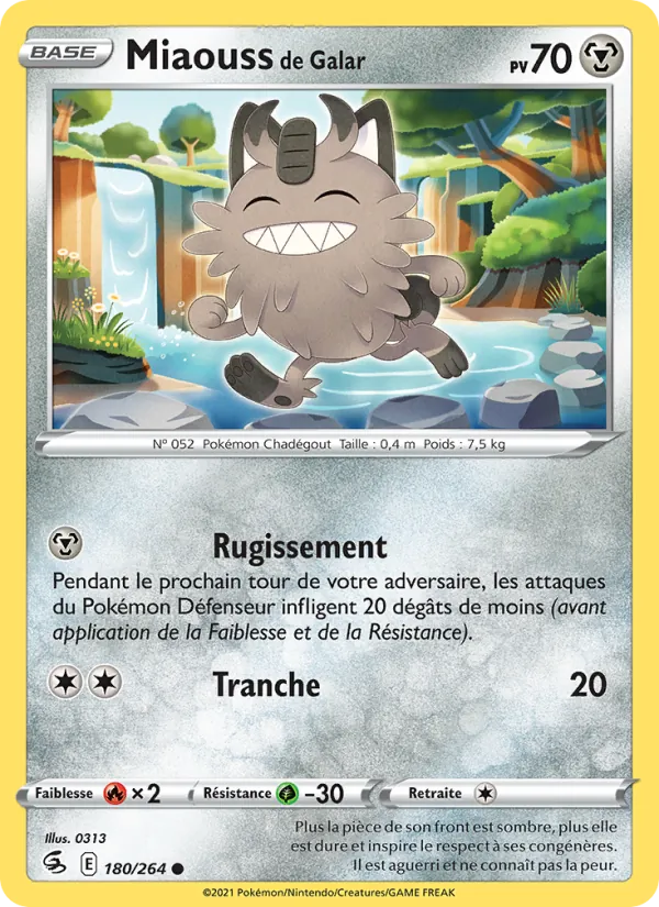 Miaouss de Galar 180/264 — EB08 - Poing de Fusion