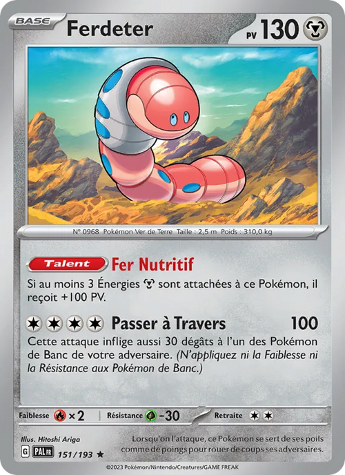 Ferdeter 151/193 — EV02 – Évolutions à Paldea