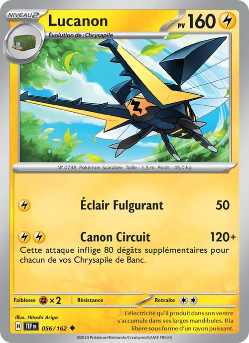Lucanon 56/162 — EV05 – Forces Temporelles