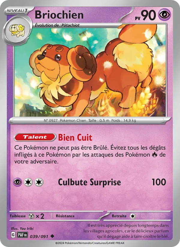 Briochien 39/91 — EV04.5 – Destinées de Paldea
