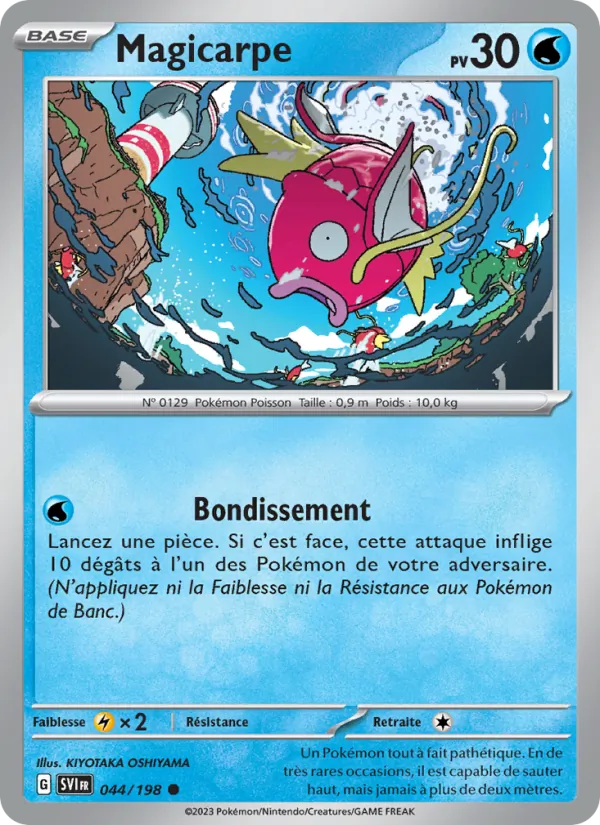 Magicarpe 44/198 — EV01 – Écarlate et Violet — Carte Pokémon française