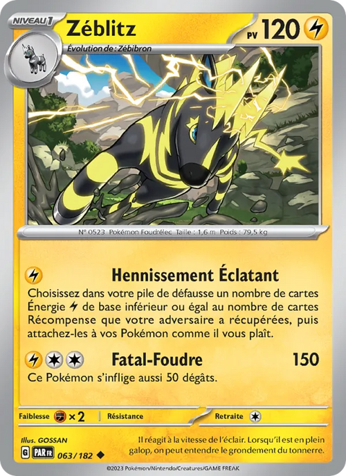 Zéblitz 63/182 — EV04 – Faille Paradoxe