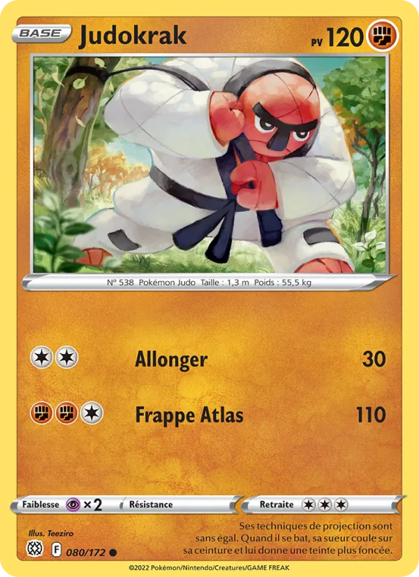 Judokrak 80/172 — EB09 - Stars Etincelantes — Carte Pokémon française