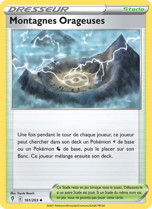 Montagnes Orageuses 161/203 — EB07 - Evolution Céleste