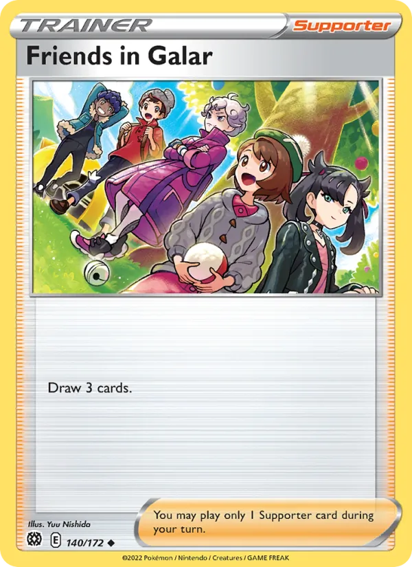 Amis de Galar 140/172 — SWSH9 – Brilliant Stars