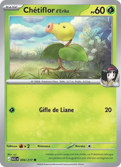 Chétiflor d'Erika 4/217 — ME02.5 – Héros Transcendants