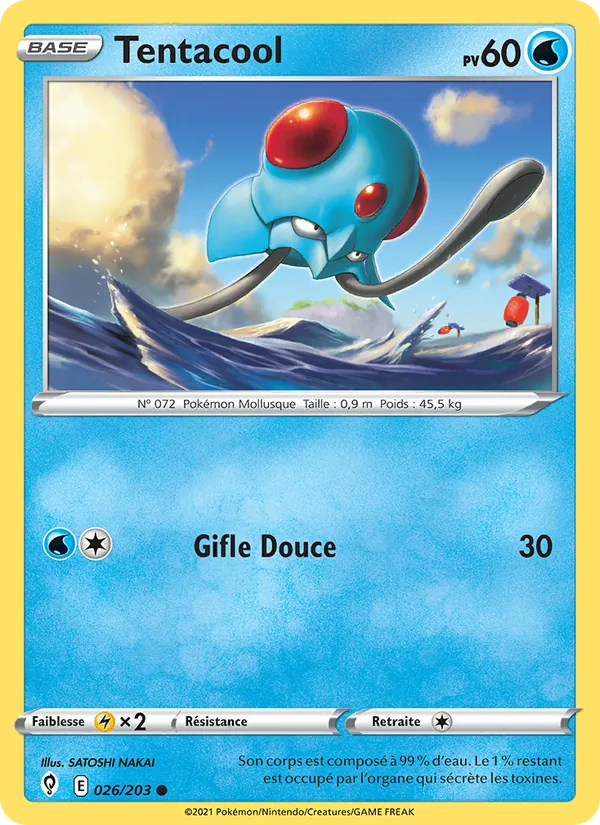 Tentacool 26/203 — EB07 - Evolution Céleste