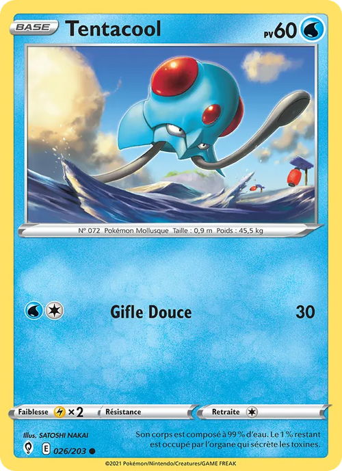 Tentacool 26/203 — EB07 - Evolution Céleste
