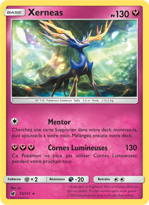 Xerneas 73/111 — SL4 – Invasion Carmin