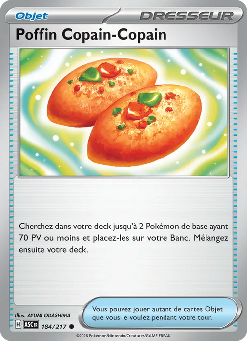 Poffin Copain-Copain 184/217 — ME02.5 – Héros Transcendants