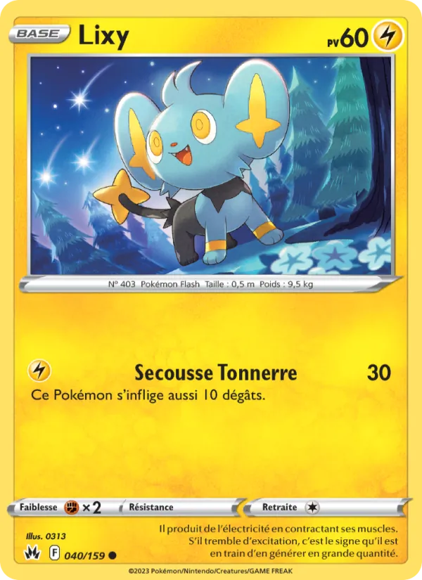 Lixy 40/159 — EB12.5 – Zénith Suprême