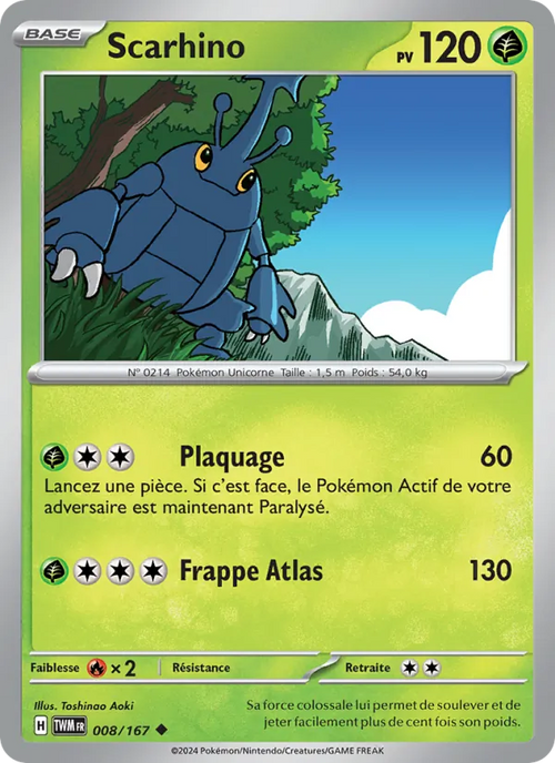 Scarhino 8/167 — EV06 – Mascarade Crépusculaire