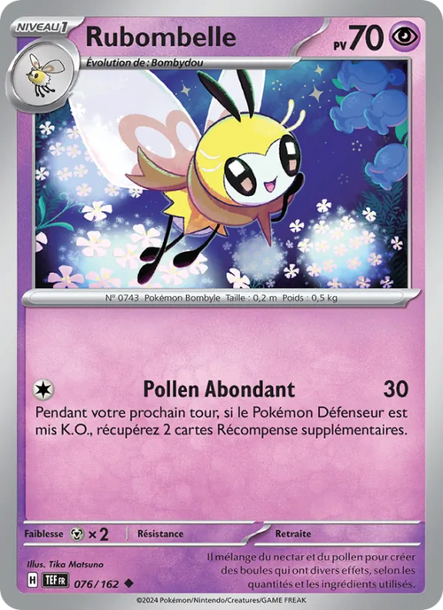Rubombelle 76/162 — EV05 – Forces Temporelles