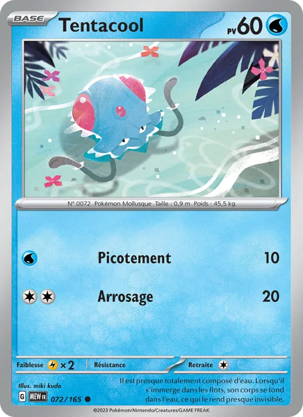 Tentacool 72/165 — EV03.5 — 151
