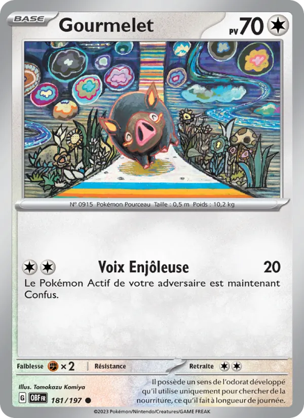 Gourmelet 181/197 — EV03 – Flammes Obsidiennes