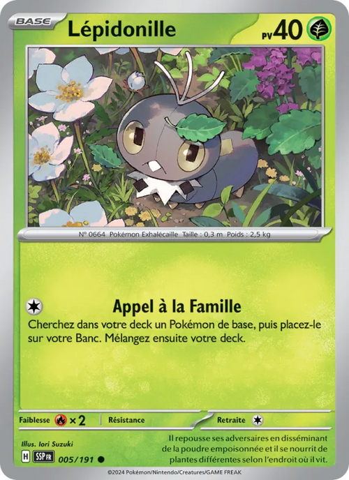Lépidonille 5/191 — EV08 – Étincelles Déferlantes