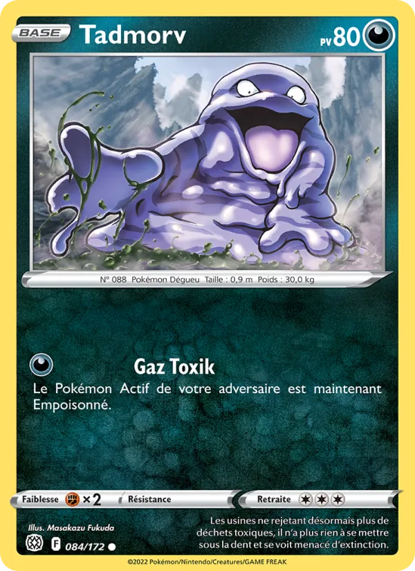 Tadmorv 84/172 — EB09 - Stars Etincelantes — Carte Pokémon française
