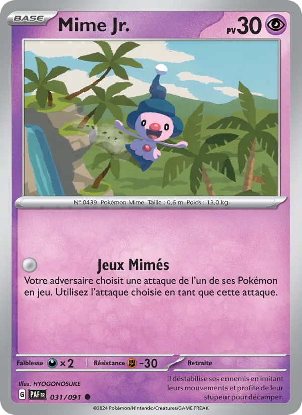 Mime Jr. 31/91 — EV04.5 – Destinées de Paldea