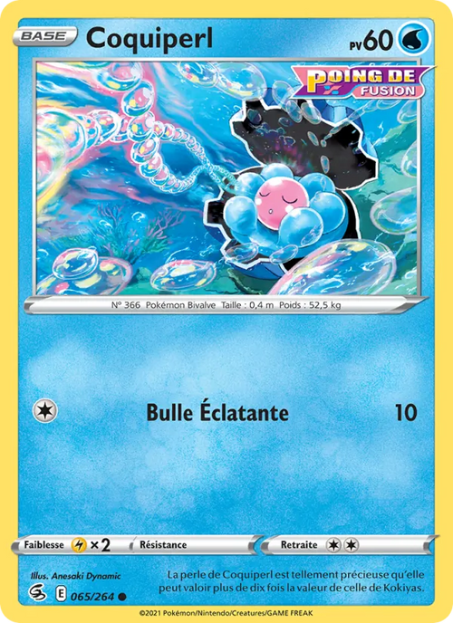 Coquiperl 65/264 — EB08 - Poing de Fusion