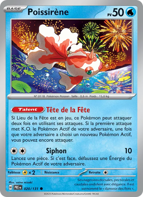 Poissirène 20/131 — EV08.5 – Évolutions Prismatiques