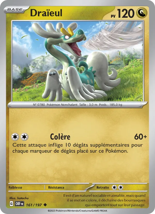 Draïeul 161/197 — EV03 – Flammes Obsidiennes