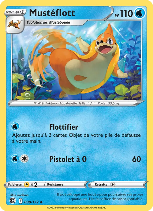 Mustéflott 39/172 — EB09 - Stars Etincelantes