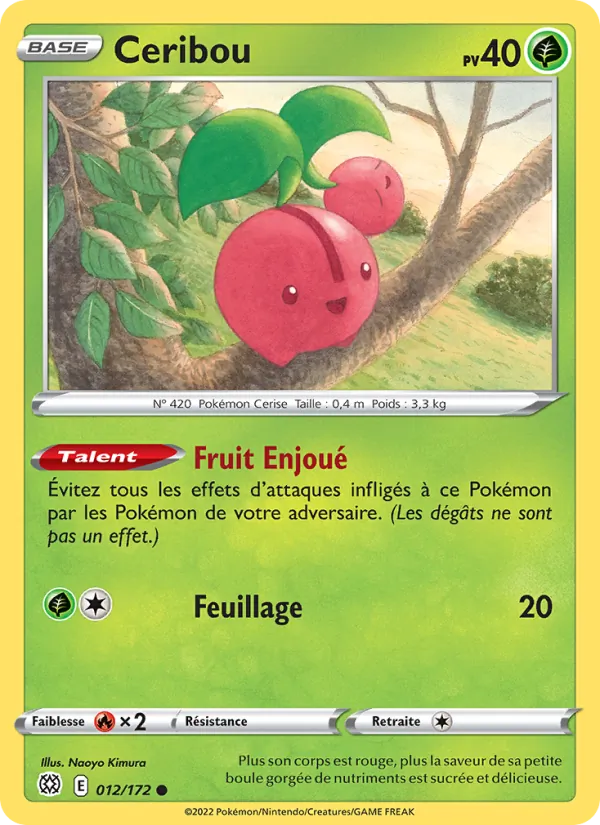 Ceribou 12/172 — EB09 - Stars Etincelantes — Carte Pokémon française