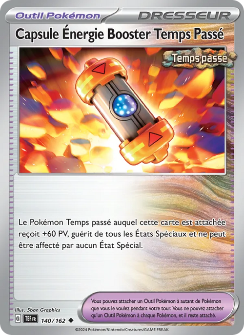 Capsule Énergie Booster Temps Passé 140/162 — EV05 – Forces Temporelles