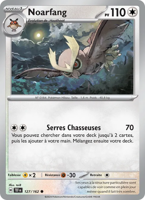 Noarfang 127/162 — EV05 – Forces Temporelles