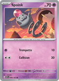 Spoink 90/197 — EV03 – Flammes Obsidiennes