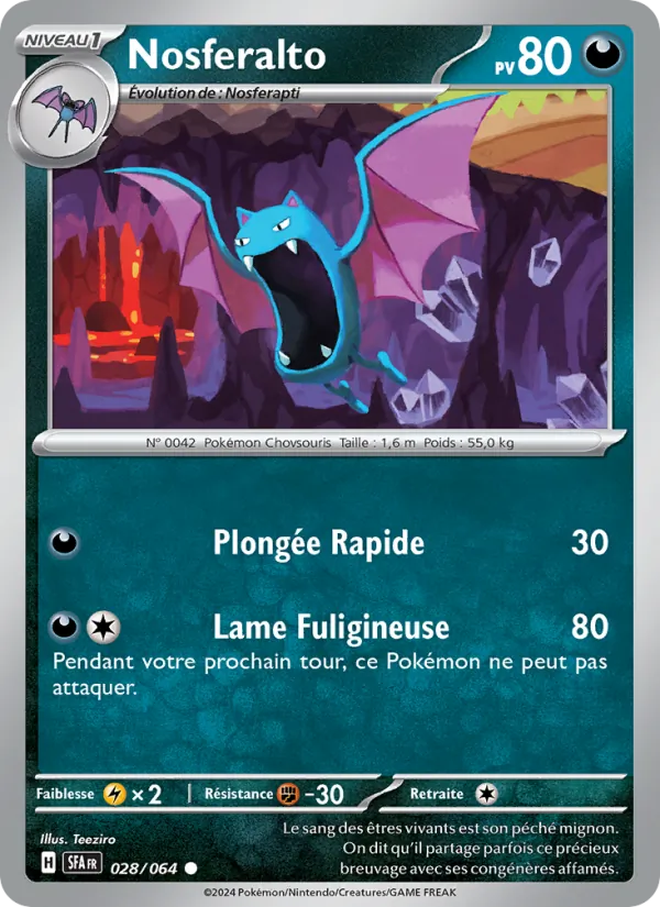 Nosferalto 28/64 — EV06.5 – Fable Nébuleuse