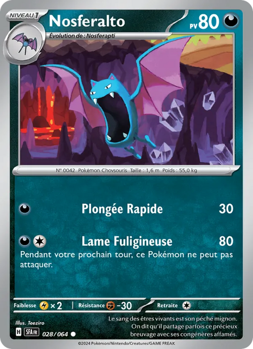 Nosferalto 28/64 — EV06.5 – Fable Nébuleuse