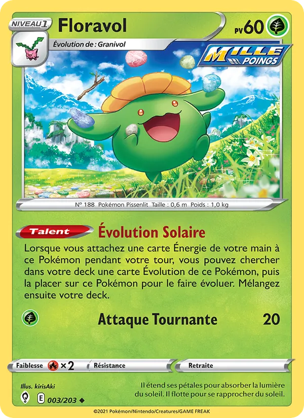 Floravol 3/203 — EB07 - Evolution Céleste