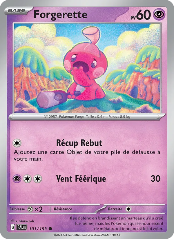 Forgerette 101/193 — EV02 – Évolutions à Paldea