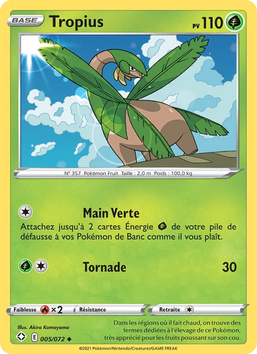 Tropius 5/72 — EB04.5 – Destinées Radieuses