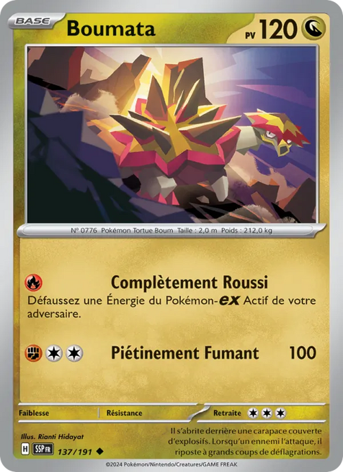 Boumata 137/191 — EV08 – Étincelles Déferlantes